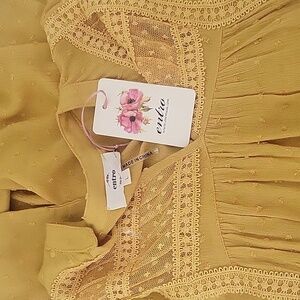 NWT entro Textured Shift Dress